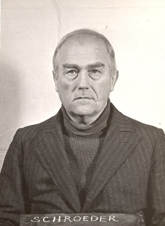 Kurt Freiherr von Schröder, ein Förderer Hitlers,<br>in Nürnberg