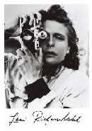 Leni Riefenstahl, Autogrammkarte